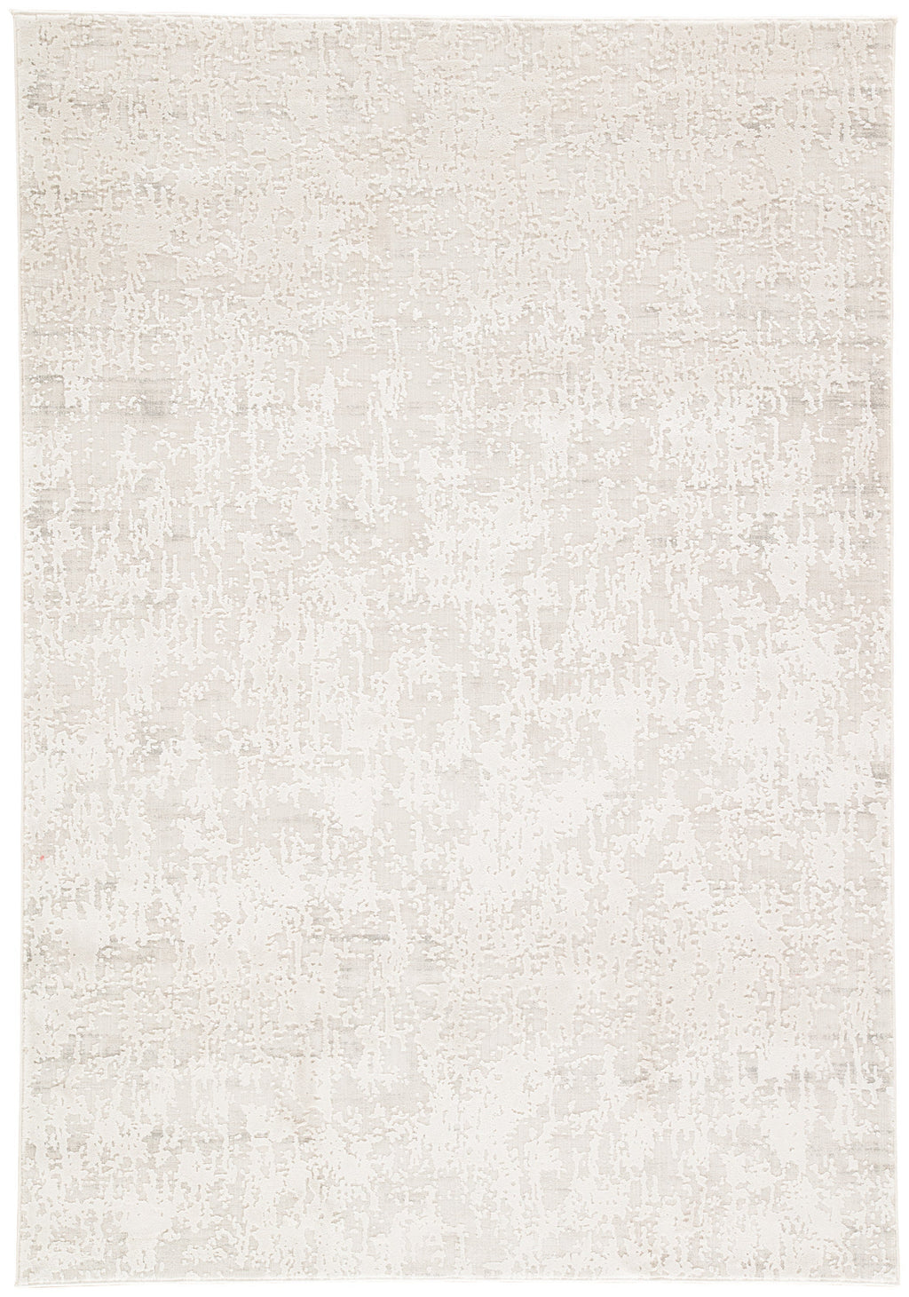 Arvo Abstract Silver & White Area Rug