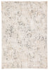 Clara Floral Rug in White Sand & Castlerock design by Jaipur Living