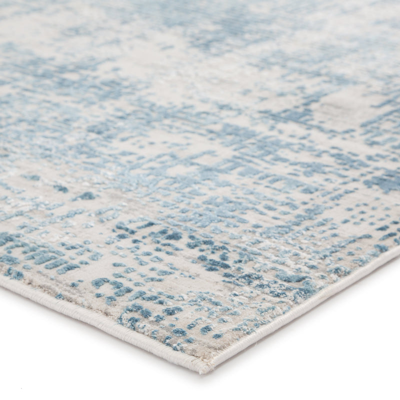 Eero Abstract Blue & Ivory Area Rug