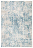 Eero Abstract Blue & Ivory Area Rug