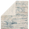 Celil Abstract Ivory & Blue Area Rug