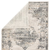 Talia Medallion Gray & Ivory Area Rug