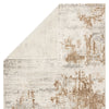 Resa Abstract Gray & Gold Area Rug