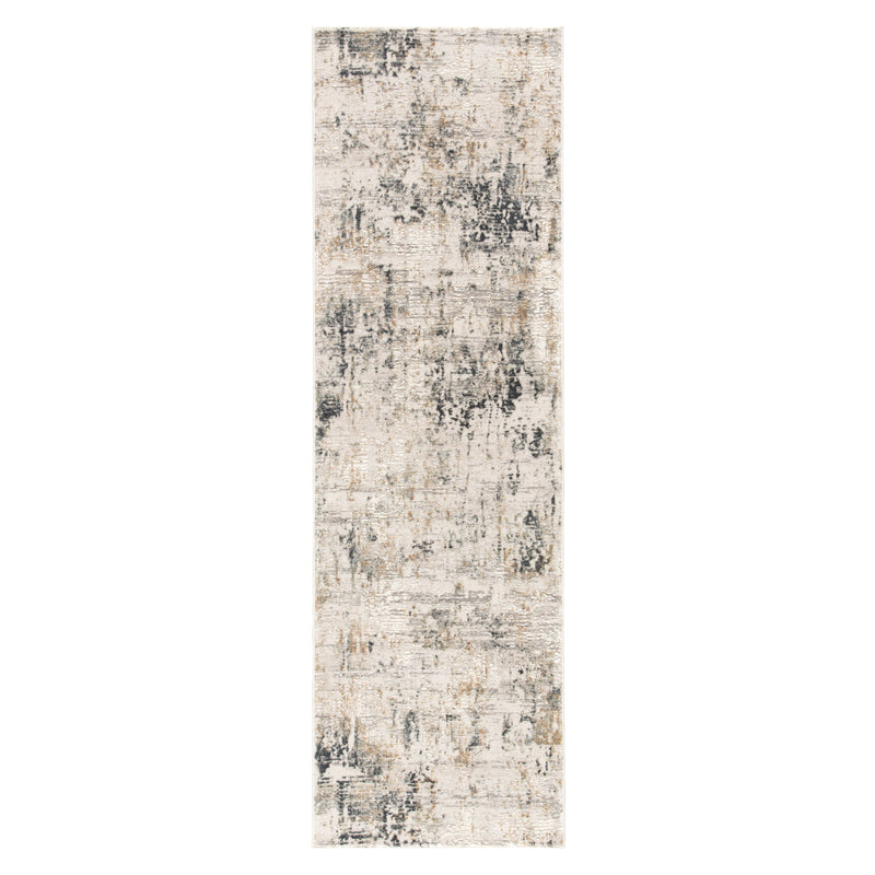 Cassia Abstract Gray & Gold Area Rug