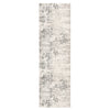 Cian Abstract Gray & Ivory Area Rug