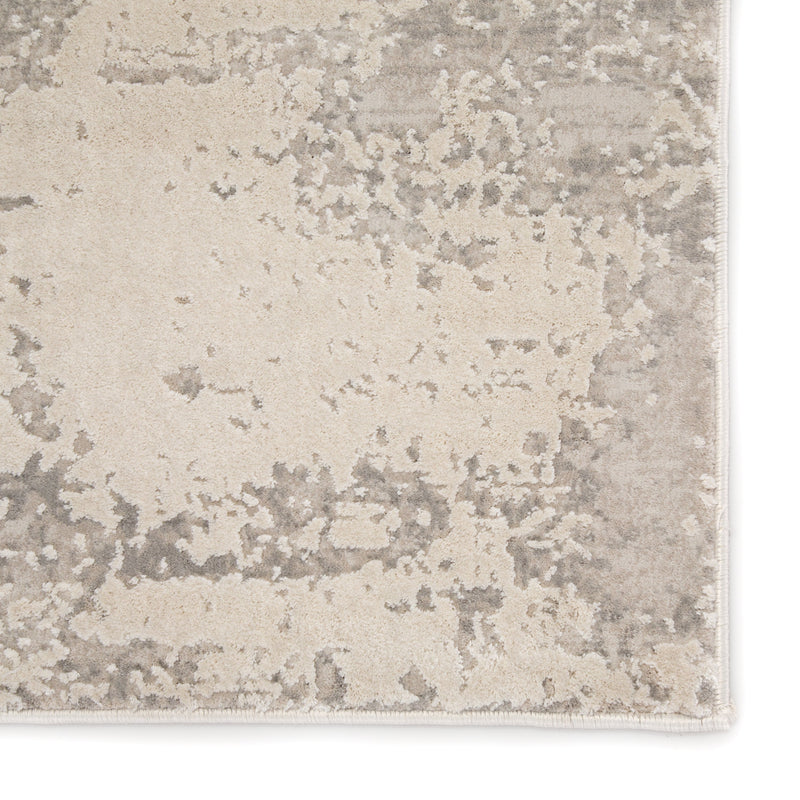 Brixt Abstract Gray & Ivory Area Rug