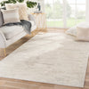 Paxton Abstract Gray & Ivory Area Rug