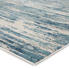 Heaston Abstract Blue & Ivory Area Rug