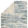 Heaston Abstract Blue & Ivory Area Rug