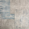 Heaston Abstract Blue & Ivory Area Rug