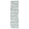 Heaston Abstract Blue & Ivory Area Rug