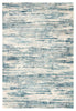 Heaston Abstract Blue & Ivory Area Rug