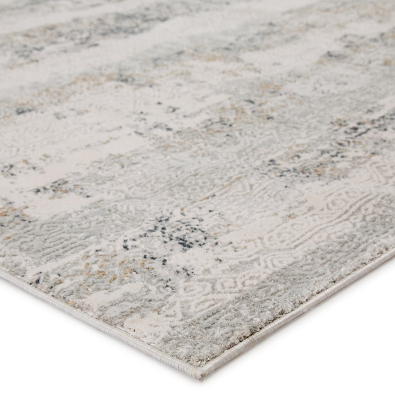 Jaspal Tribal Gray/ White Rug by Jaipur Living