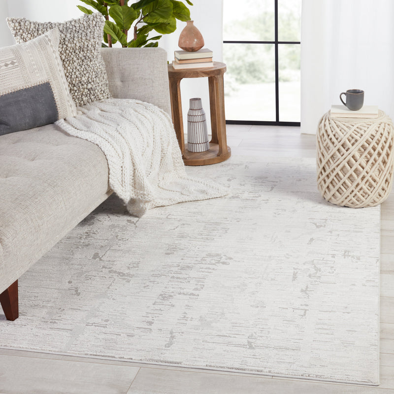 Cirque Jovie Ivory & Gray Rug 5