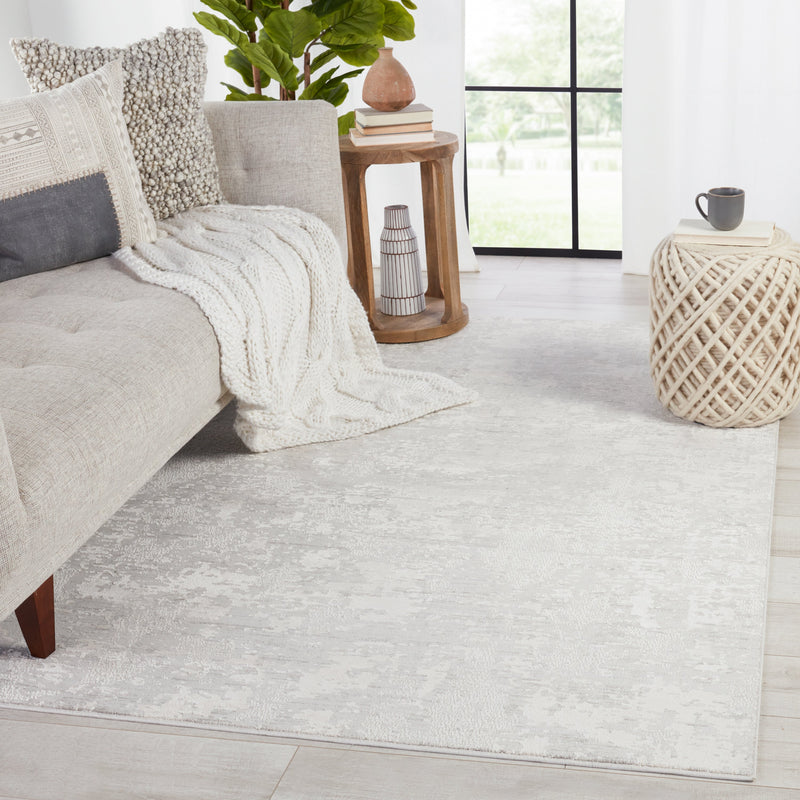 Cirque Alcina Light Gray & Cream Rug 5