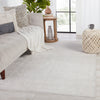 Cirque Riella Light Gray & Cream Rug 5