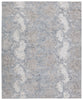 Clamor Conlan Hand Knotted Gray & Light Blue Rug 1