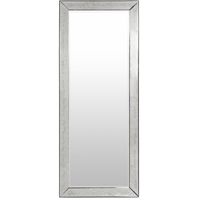 Calloway CLW-001 Rectangular Mirror in Silver by Surya