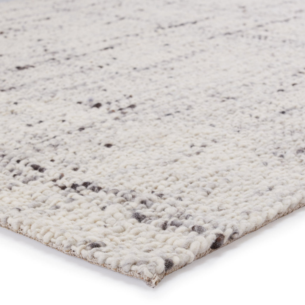 Season Handmade Solid Grey & Ivory Rug by Jaipur Living