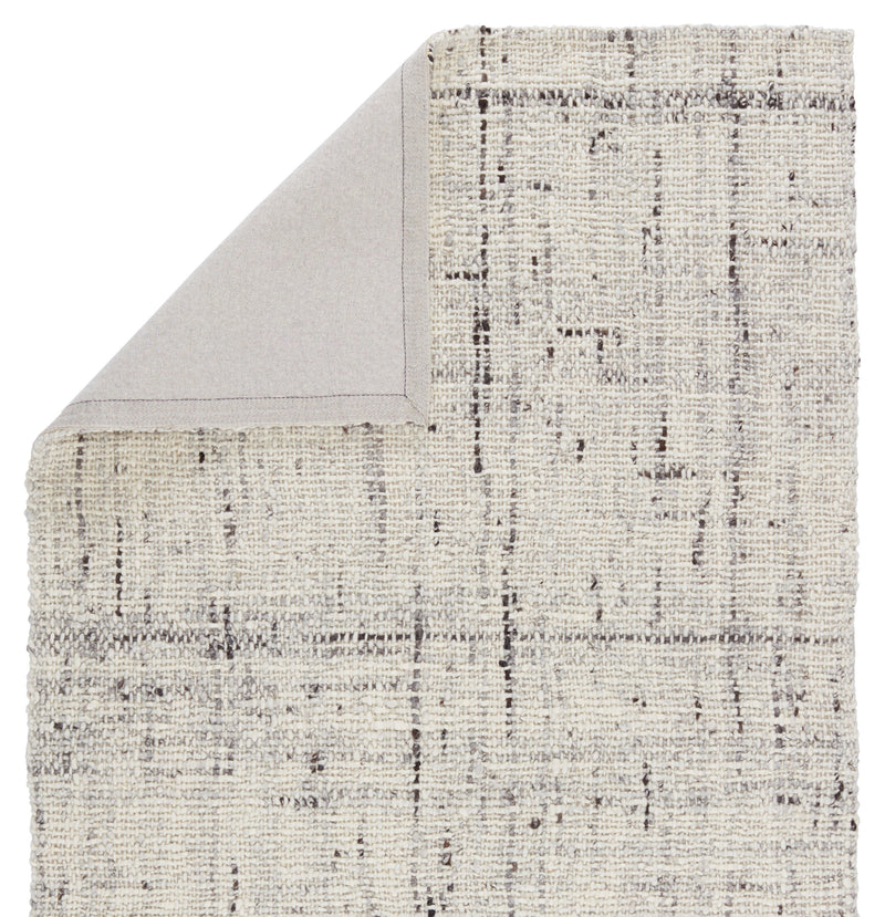 Season Handmade Solid Grey & Ivory Rug by Jaipur Living