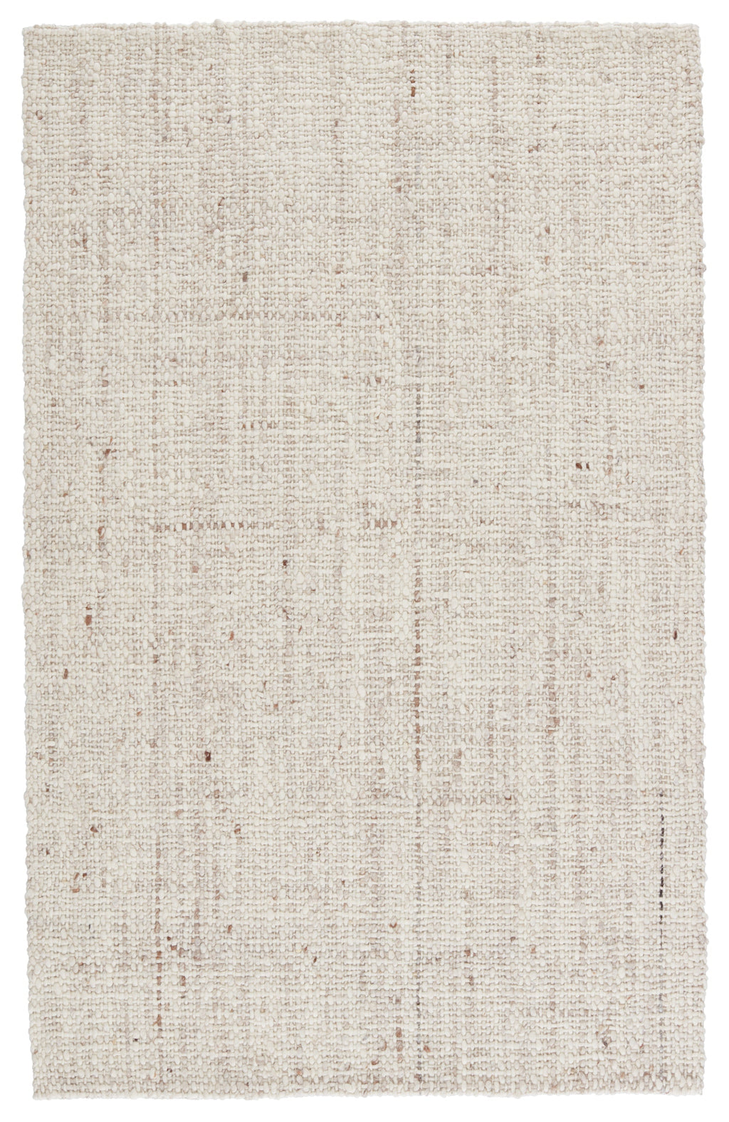 Season Handmade Solid Cream & Tan Rug by Jaipur Living