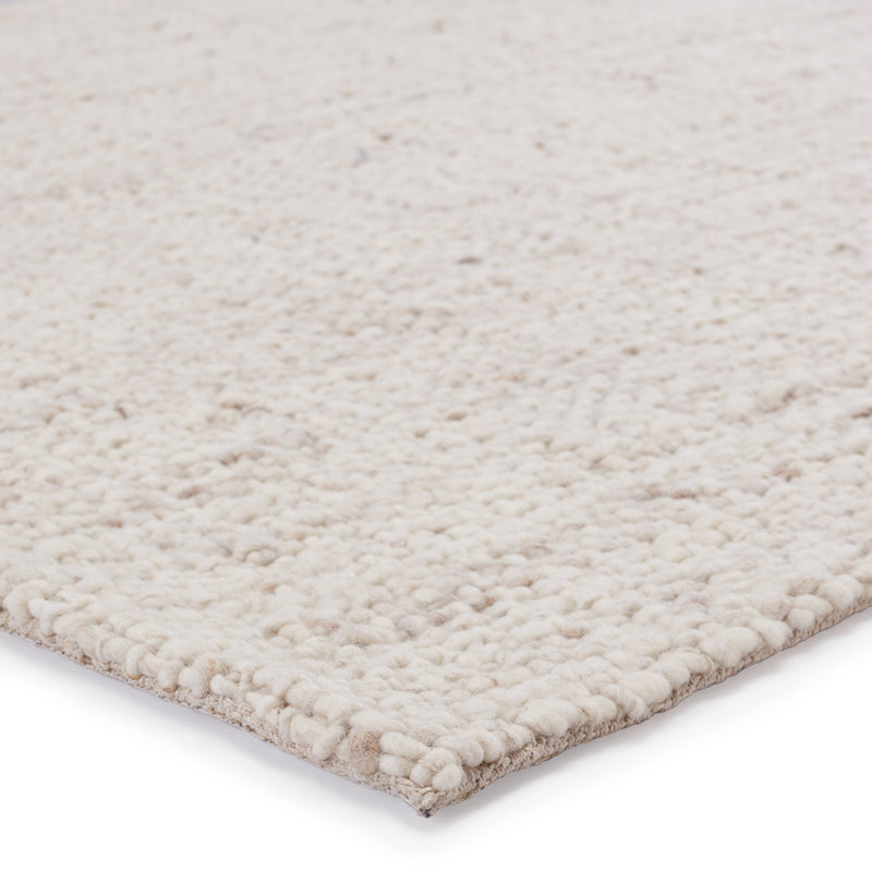 Season Handmade Solid Cream & Tan Rug by Jaipur Living