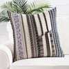 Cosmic Casino Down Blue & Ivory Pillow by Nikki Chu 4