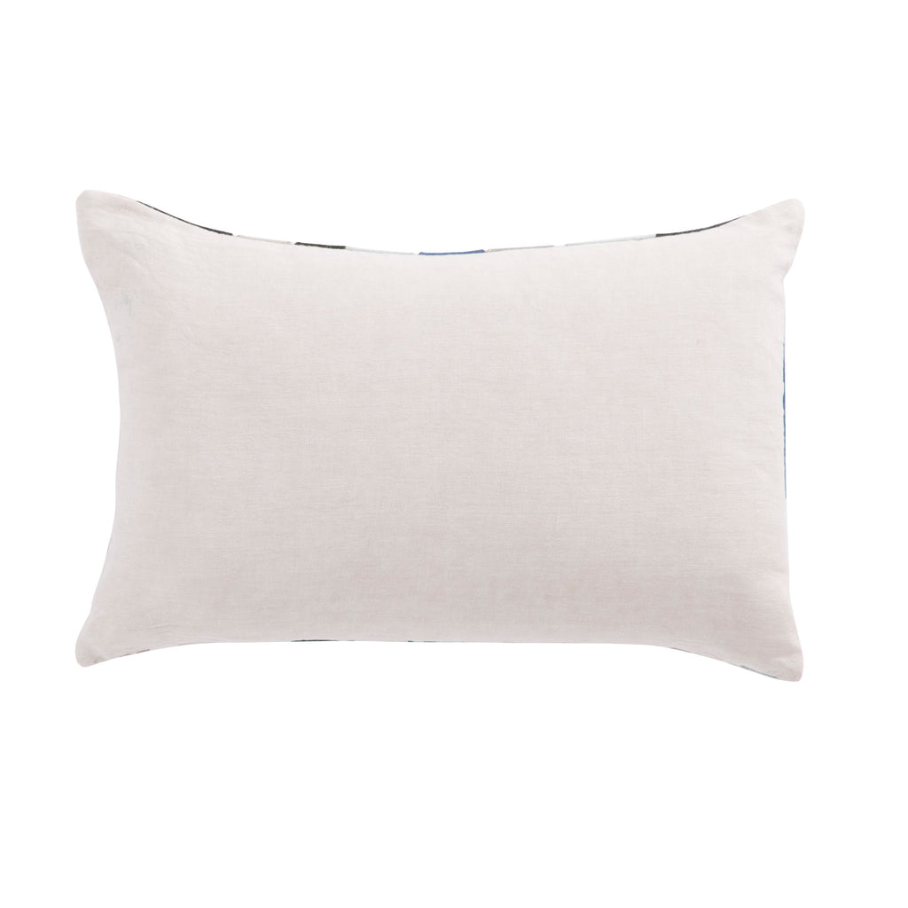 Cosmic Priscilla Down Blue & Ivory Pillow by Nikki Chu 2