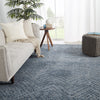 Teyla Handmade Dots Blue & Gray Rug