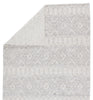 Ismene Indoor/Outdoor Trellis Light Grey & White Rug