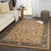 Bronya Handmade Medallion Tan & Gray Rug