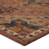 Cressida Handmade Medallion Dark Pink & Blue Rug