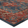 Cinnabar Handmade Medallion Rust/Blue Rug