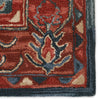 Cinnabar Handmade Medallion Rust/Blue Rug