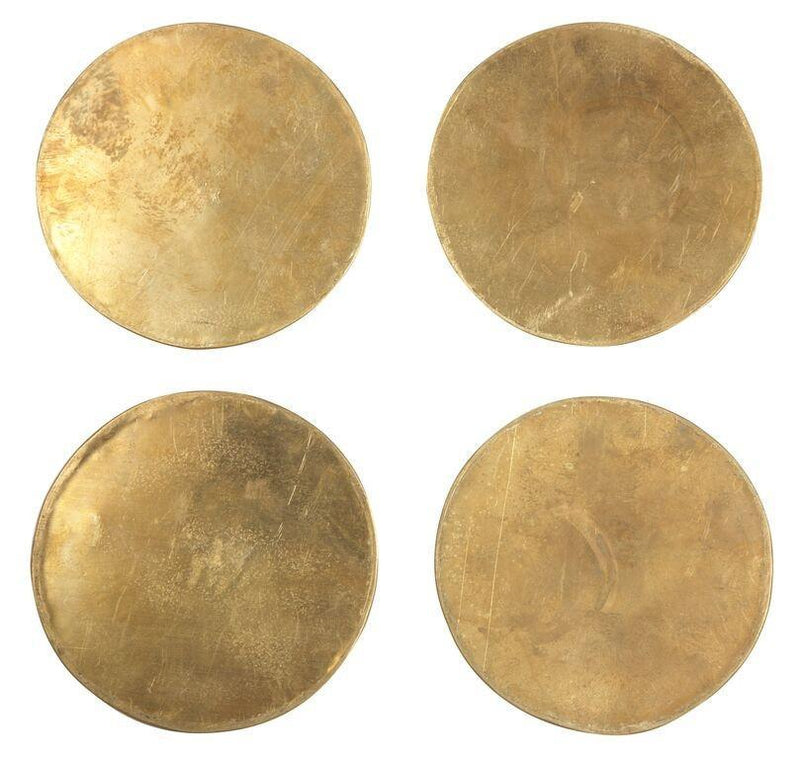 Brass Coasters Set of 4