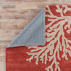 Bough Abstract Rug in Apricot Brandy & Doeskin design by Jaipur Living