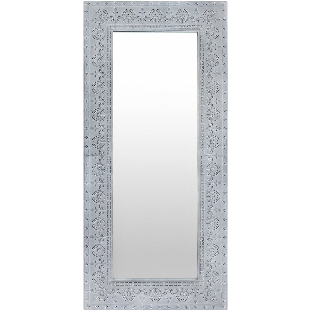 Capacious CPC-001 Rectangular Mirror in Grey by Surya