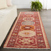 Zetta Handmade Medallion Pink & Cream Rug