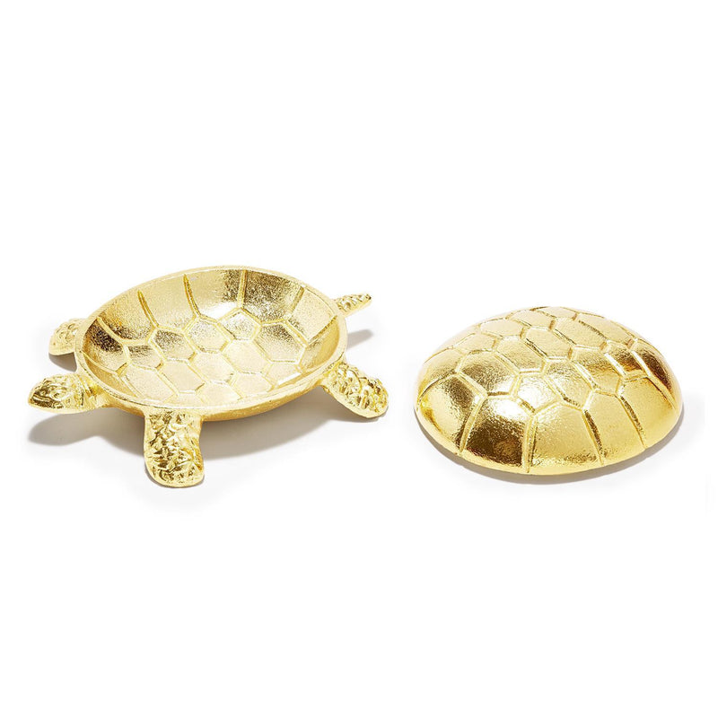 Golden Covered Turtle Box