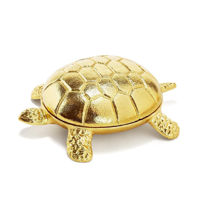 Golden Covered Turtle Box