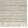 Torre Indoor/ Outdoor Solid Light Gray/ Cream Rug