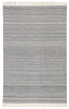 Torre Indoor/ Outdoor Solid Gray/ Cream Rug