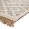 Rigel Natural Trellis Cream/ Taupe Rug by Jaipur Living