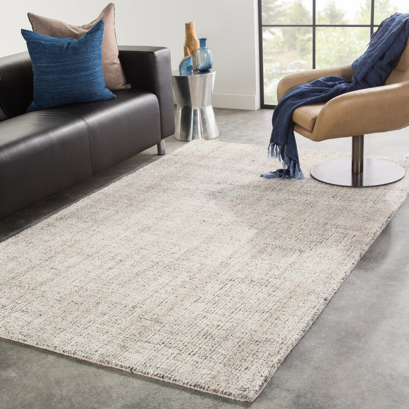 Ritz Solid Rug in Whitecap Gray & Slate Gray design by Jaipur Living