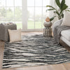 Catalyst Saber Rug in Black by Jaipur Living