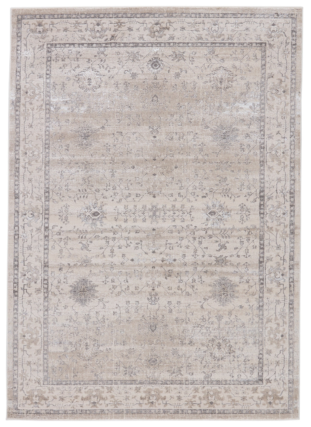 Fawcett Oriental Gray Area Rug