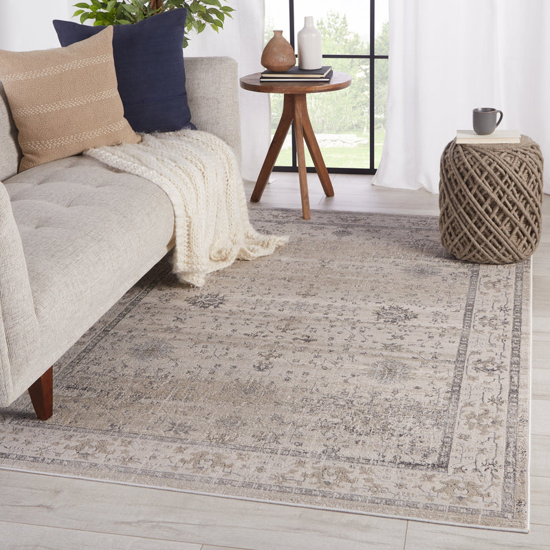 Fawcett Oriental Gray Area Rug