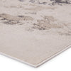 Cisco Abstract Light Gray & Silver Area Rug