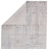 Calibra Abstract Gray & Silver Area Rug