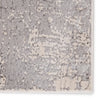 Calibra Abstract Gray & Silver Area Rug